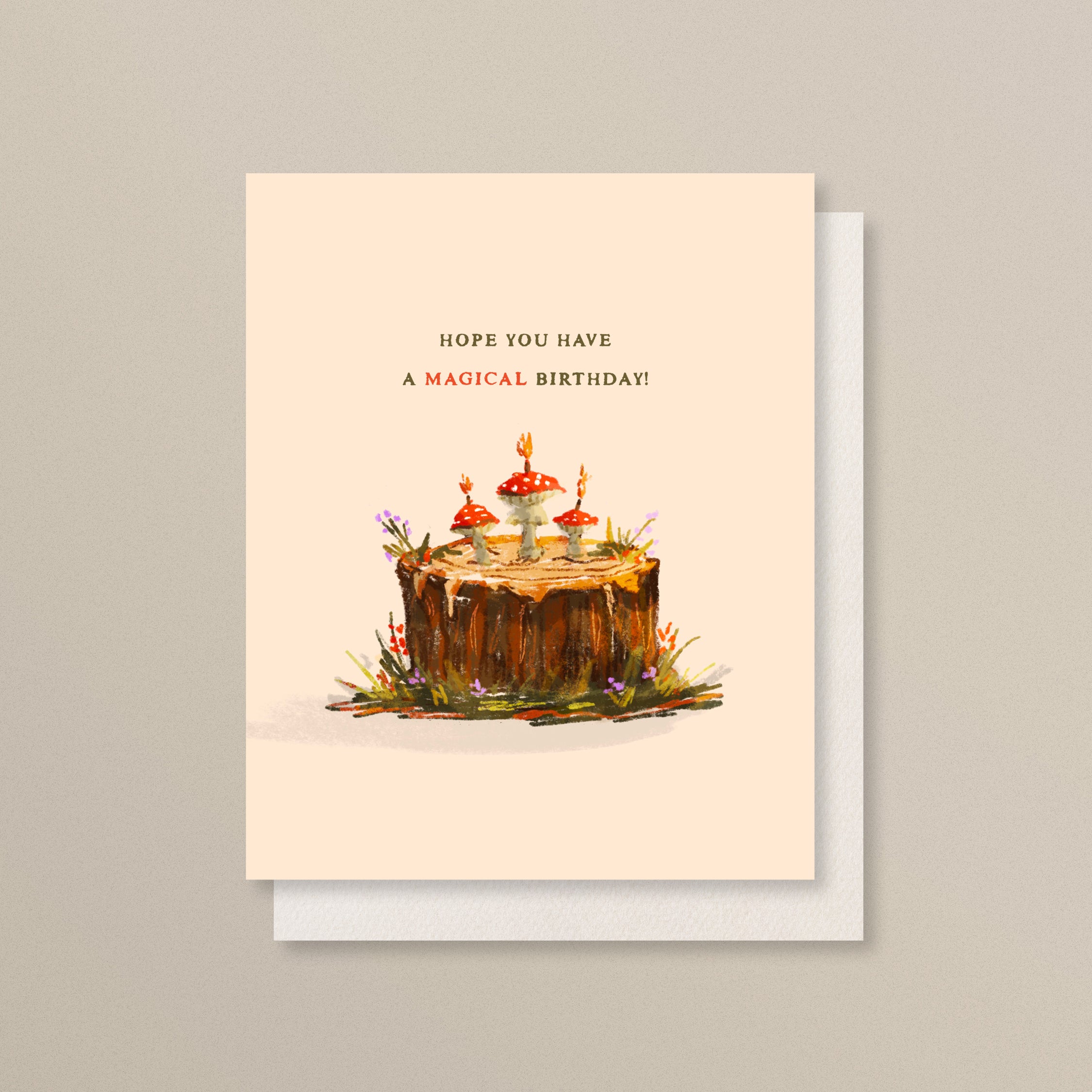 Beatrice's Mushroom Cake
