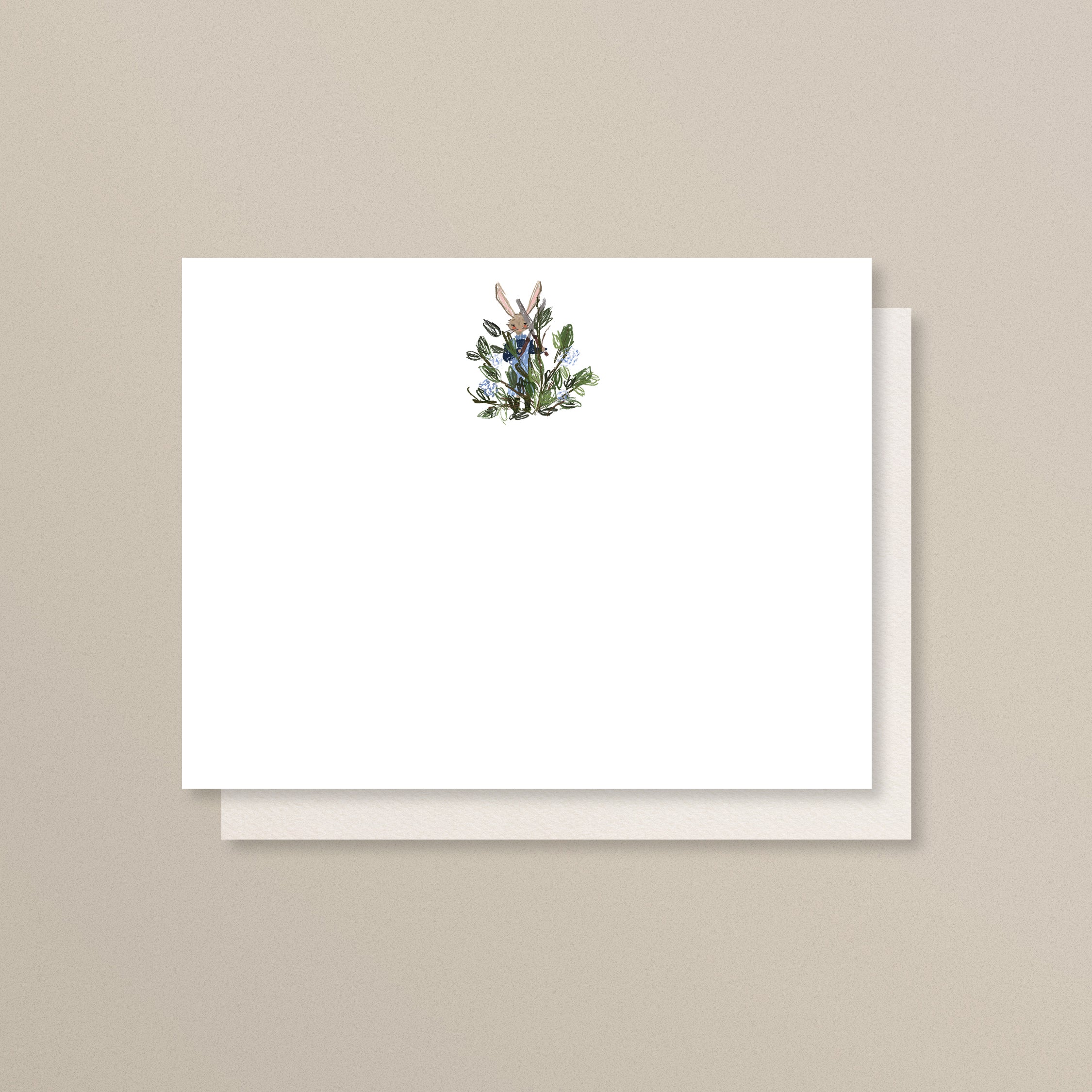 Reese in Hydrangeas | Notecard Set