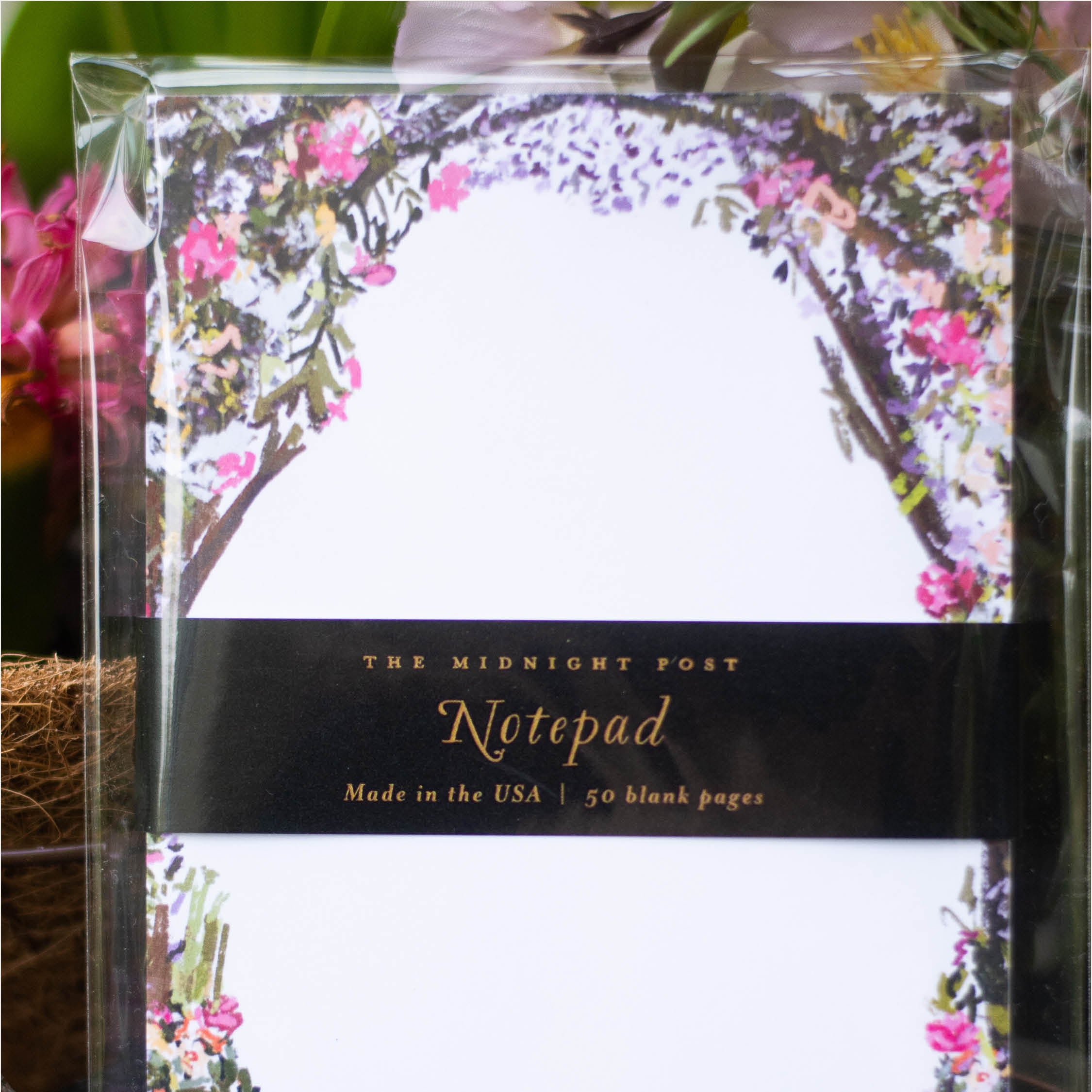 Floral Garden Notepad
