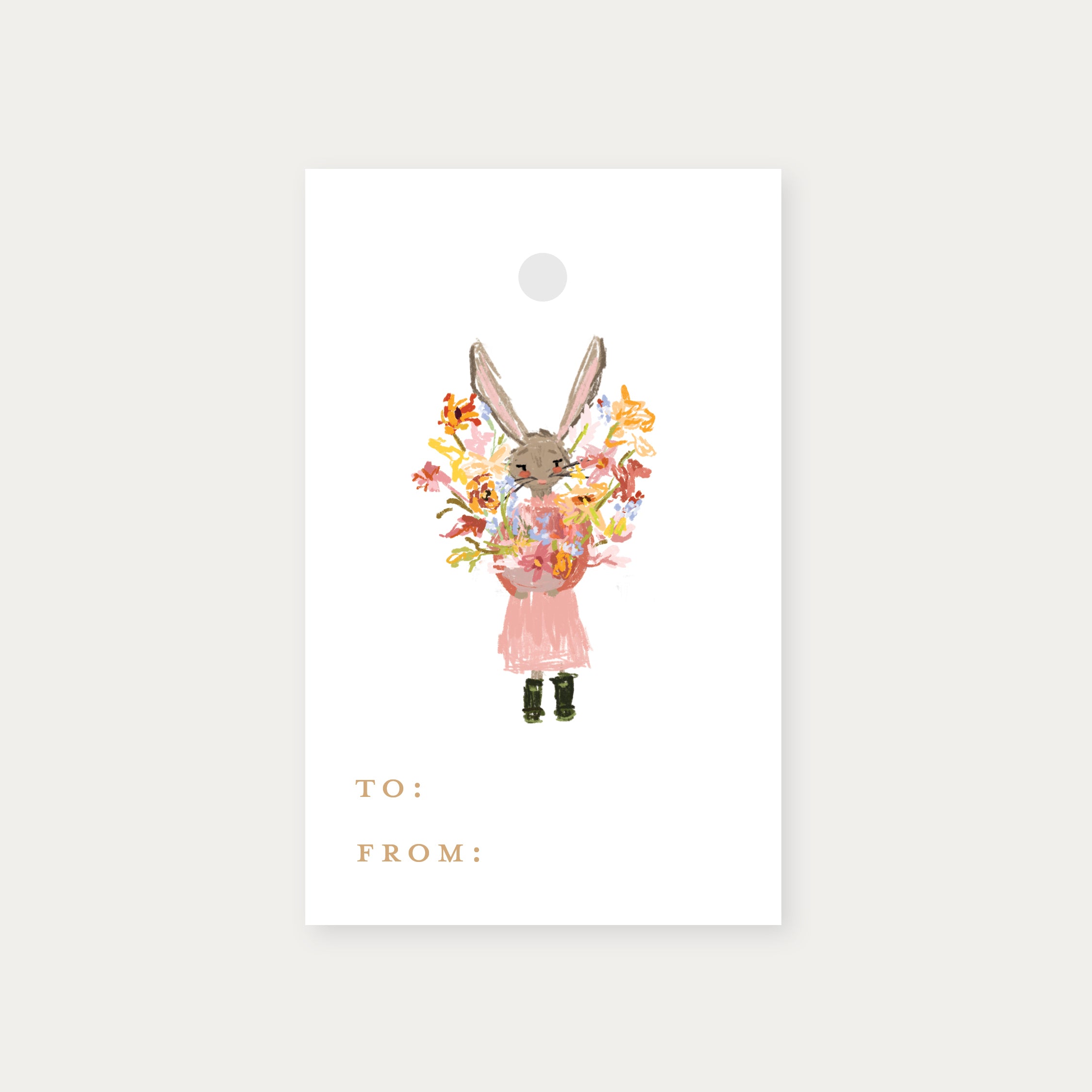 Flower Delivery Gift Tag
